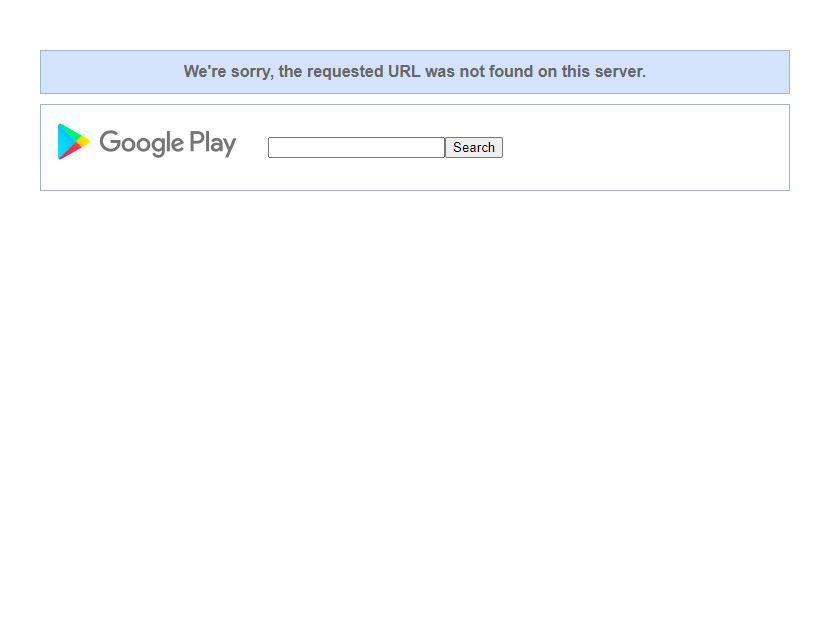 Google play store takedown
